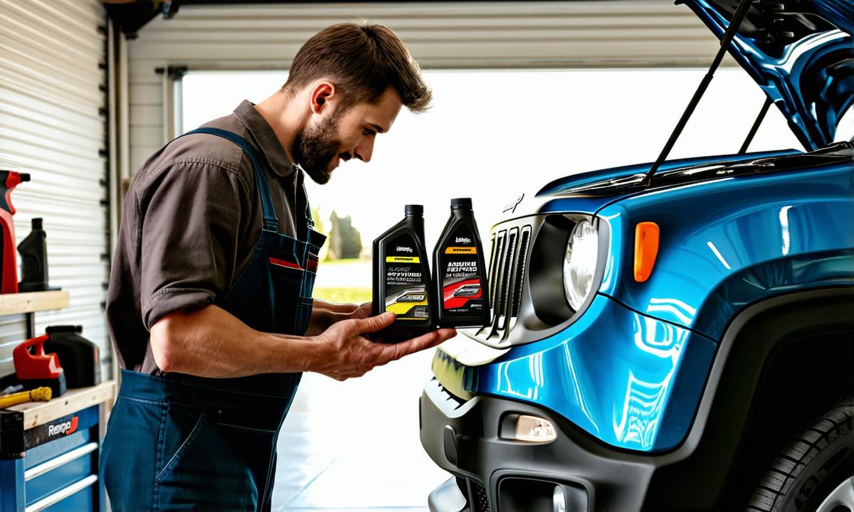 5 Steps for Choosing the Best Oil for Your Jeep Renegade